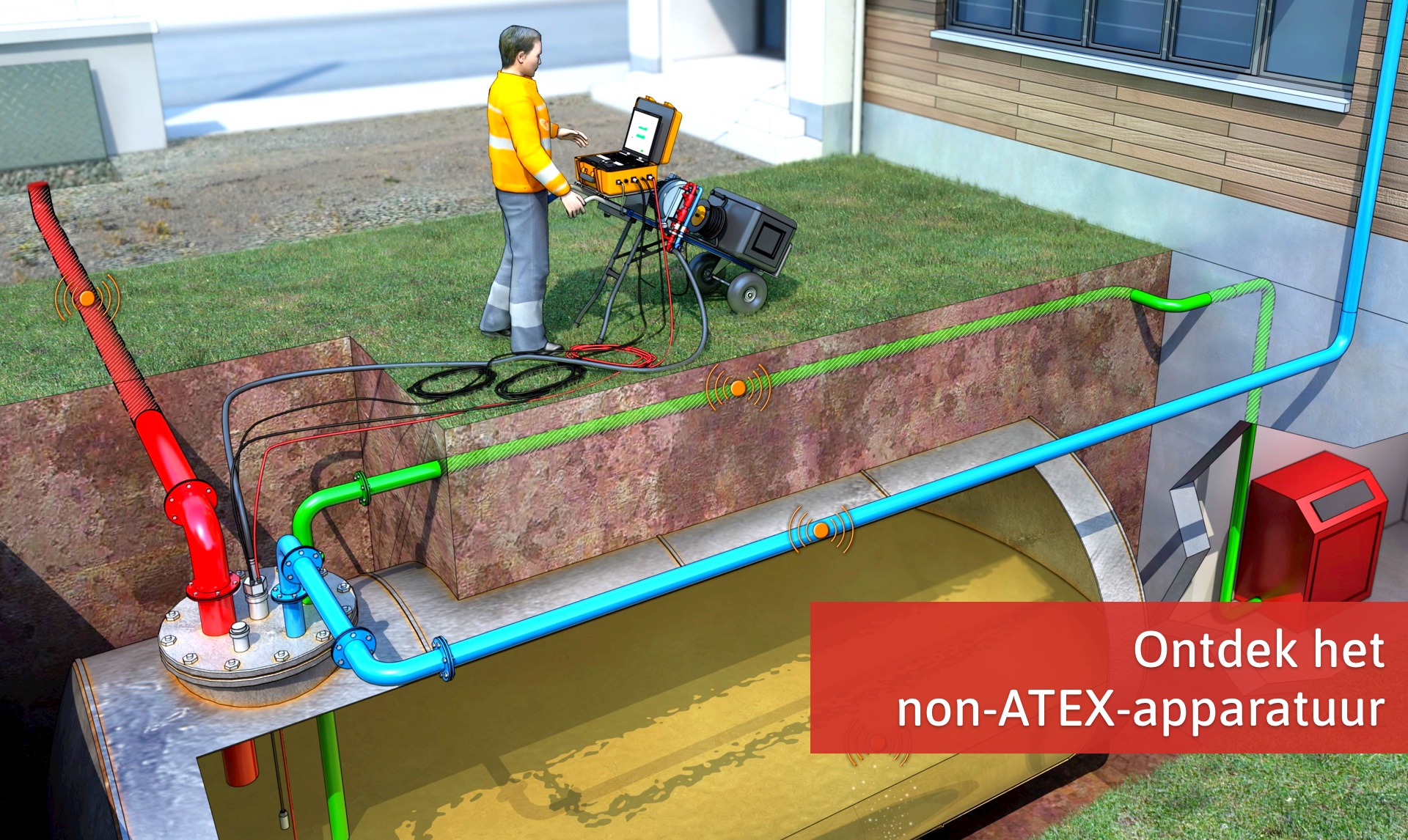 Ontdek het non-ATEX-apparatuur